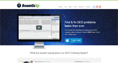 Desktop Screenshot of beamusup.com